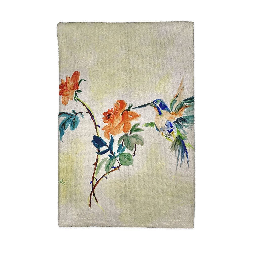 Hummingbird & Rose Kitchen Towel - 16x25