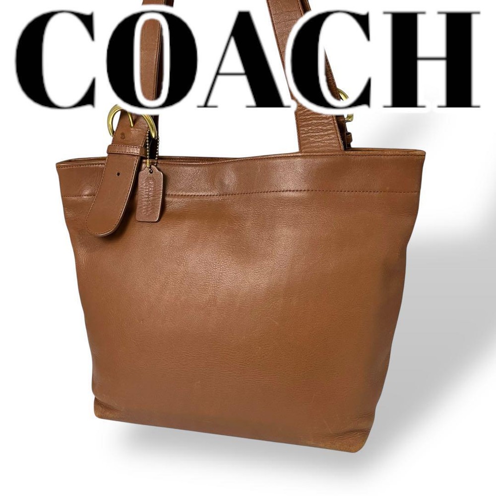 Vintage COACH Slim Legacy Brown Leather Hobo Crossbody Bag 9177
