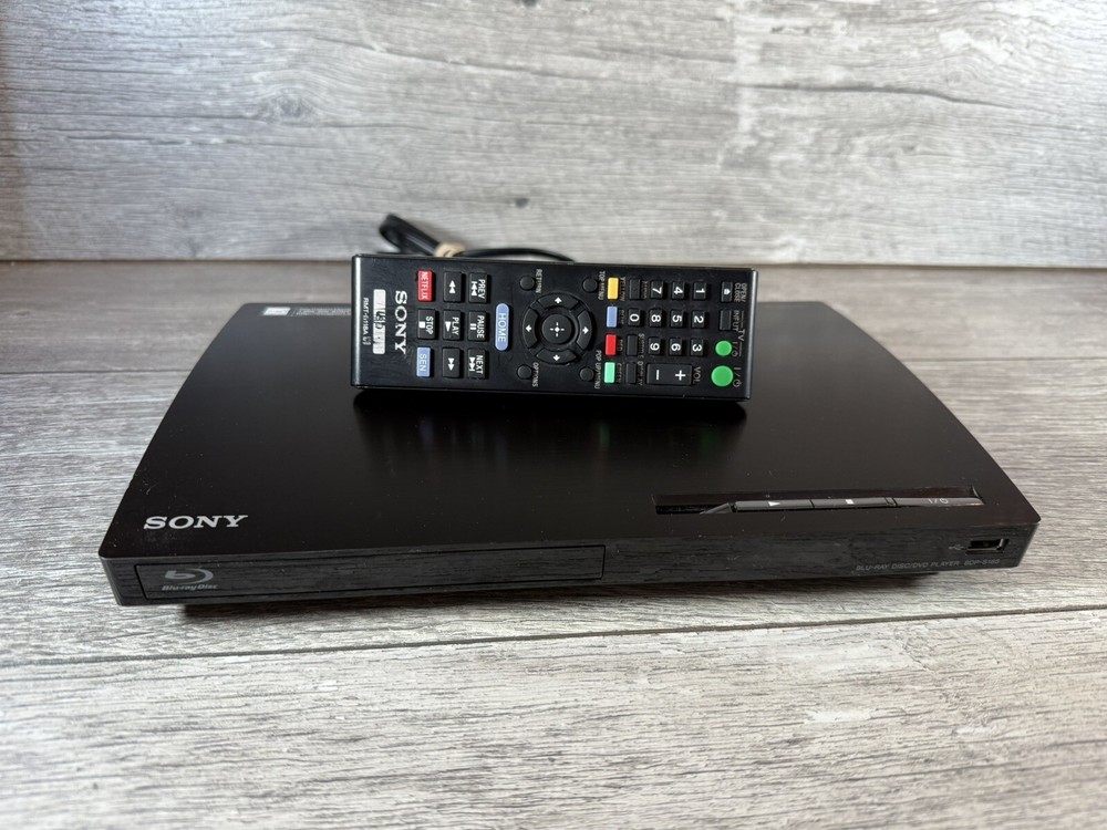 Sony Blu-Ray Disc/DVD Smart Wi-Fi Player BDP-S185 with Remote (READ)