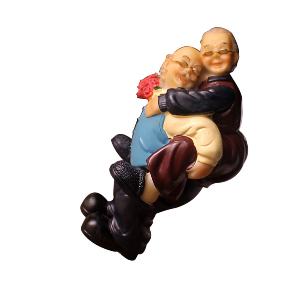 Wedding Statues for Couple Loving Elderly Ornaments Figurines