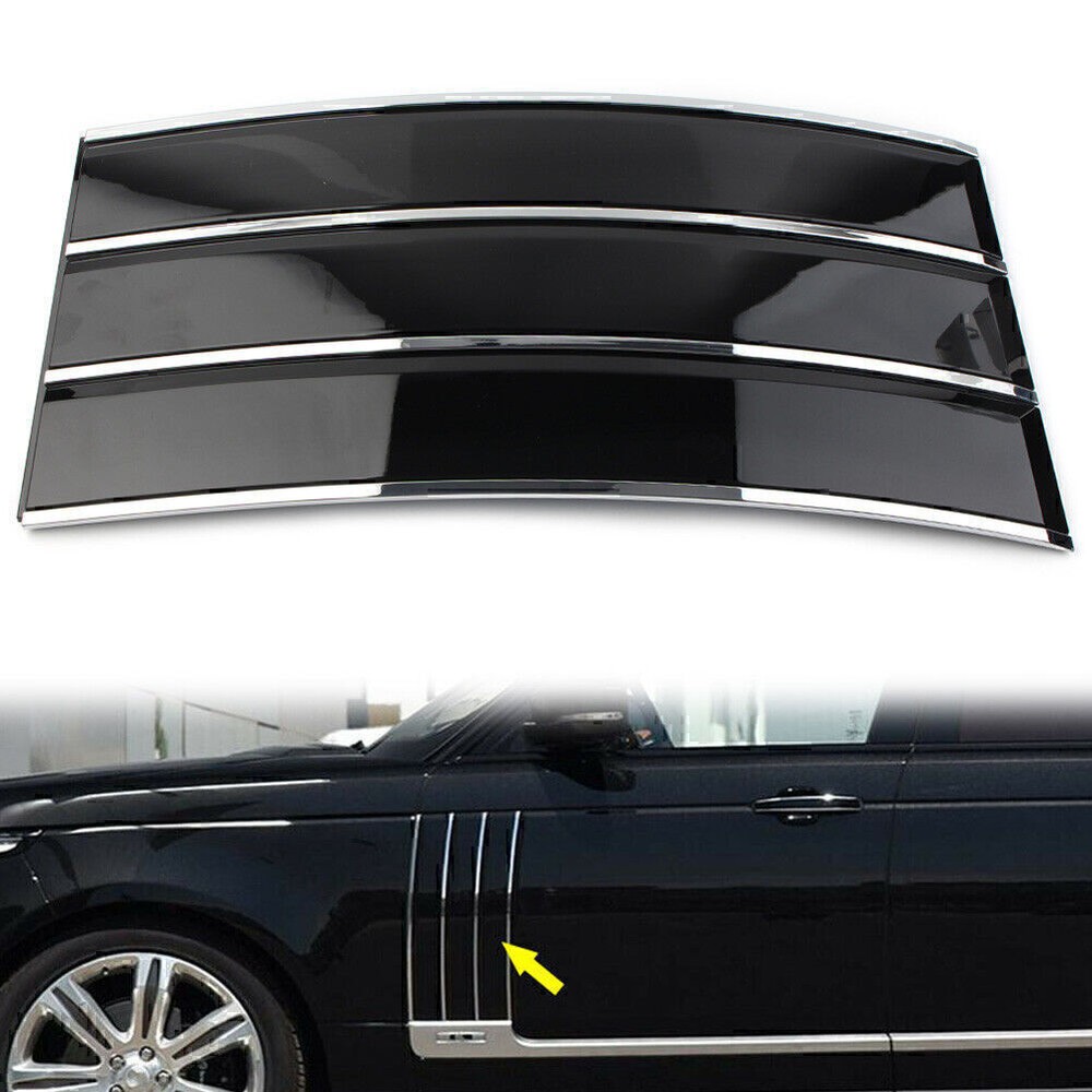 Left Side Fender Grille Air Vent Trim For Land Rover Range Rover 2013-2017 2016