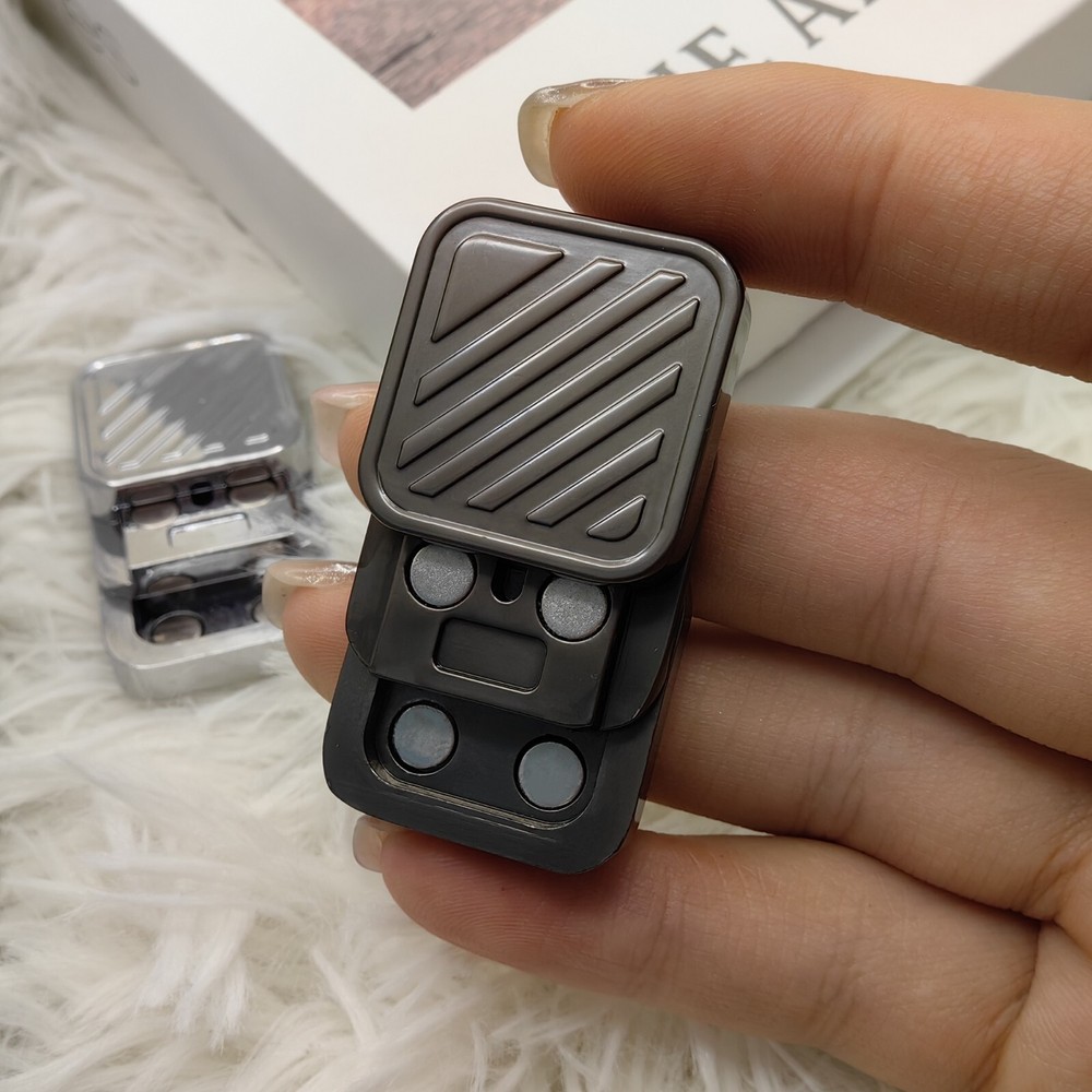 Push Card Mini CP3 Magnetic Slider EDC Fidget Slider Metal ADHD Anti Stress Toys