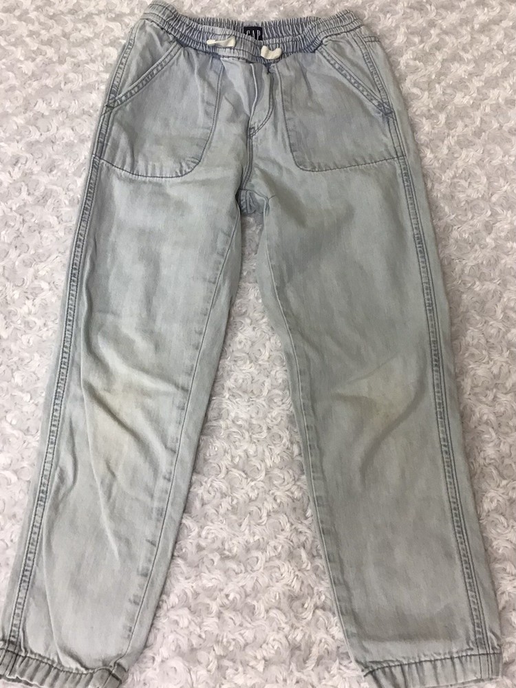Gap Girls Denim Joggers Size m (BIN AF)