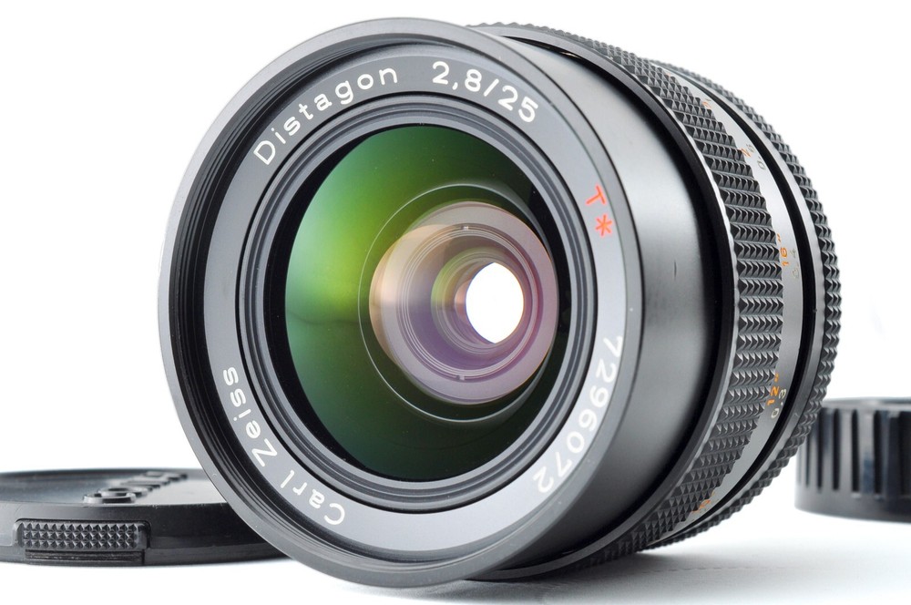 Carl Zeiss Distagon 25mm F2.8 MMJ Wide Angle C/Y Mount Near Mint Manual Focus Lens