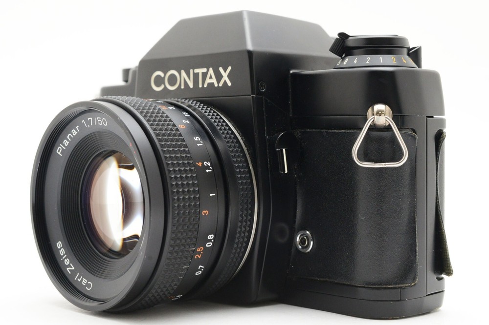 Contax RTS Film Camera with Planar T* 50mm f/1.7 Lens