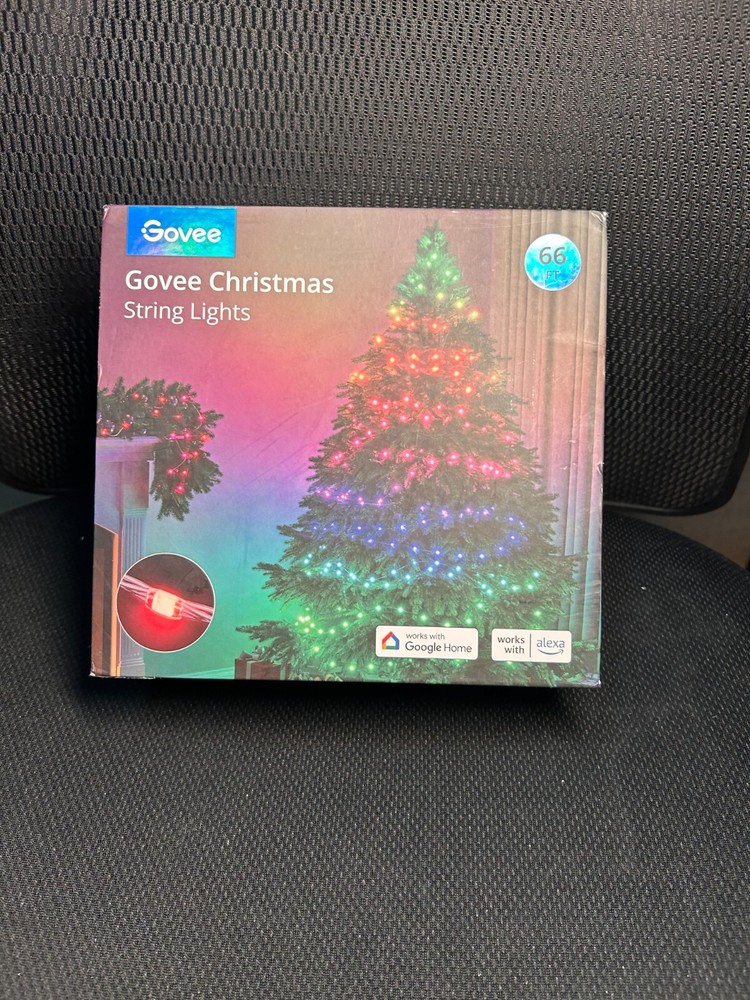 Govee Christmas Lights 66ft, Smart RGBIC String Lights App-Controlled,