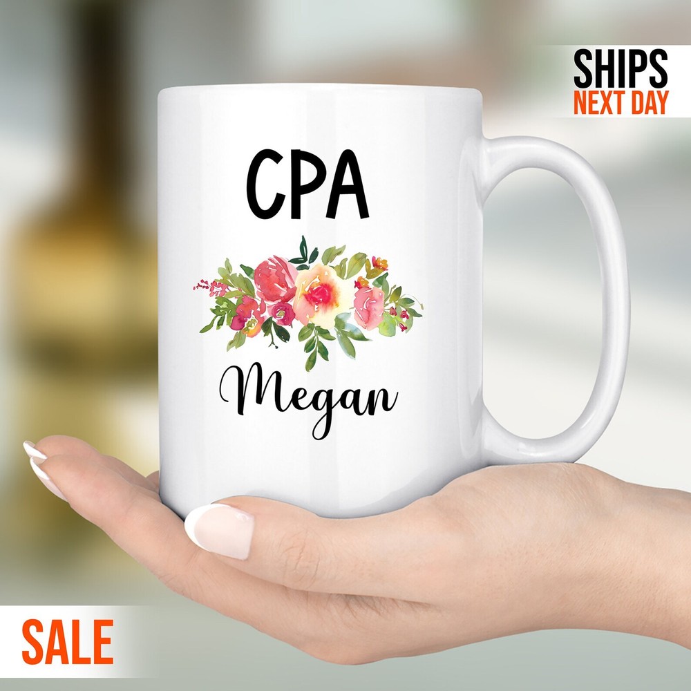 Cpa Mug Custom Cpa Mug Professional Mug Co Worker Gift Personalized Gift Mug