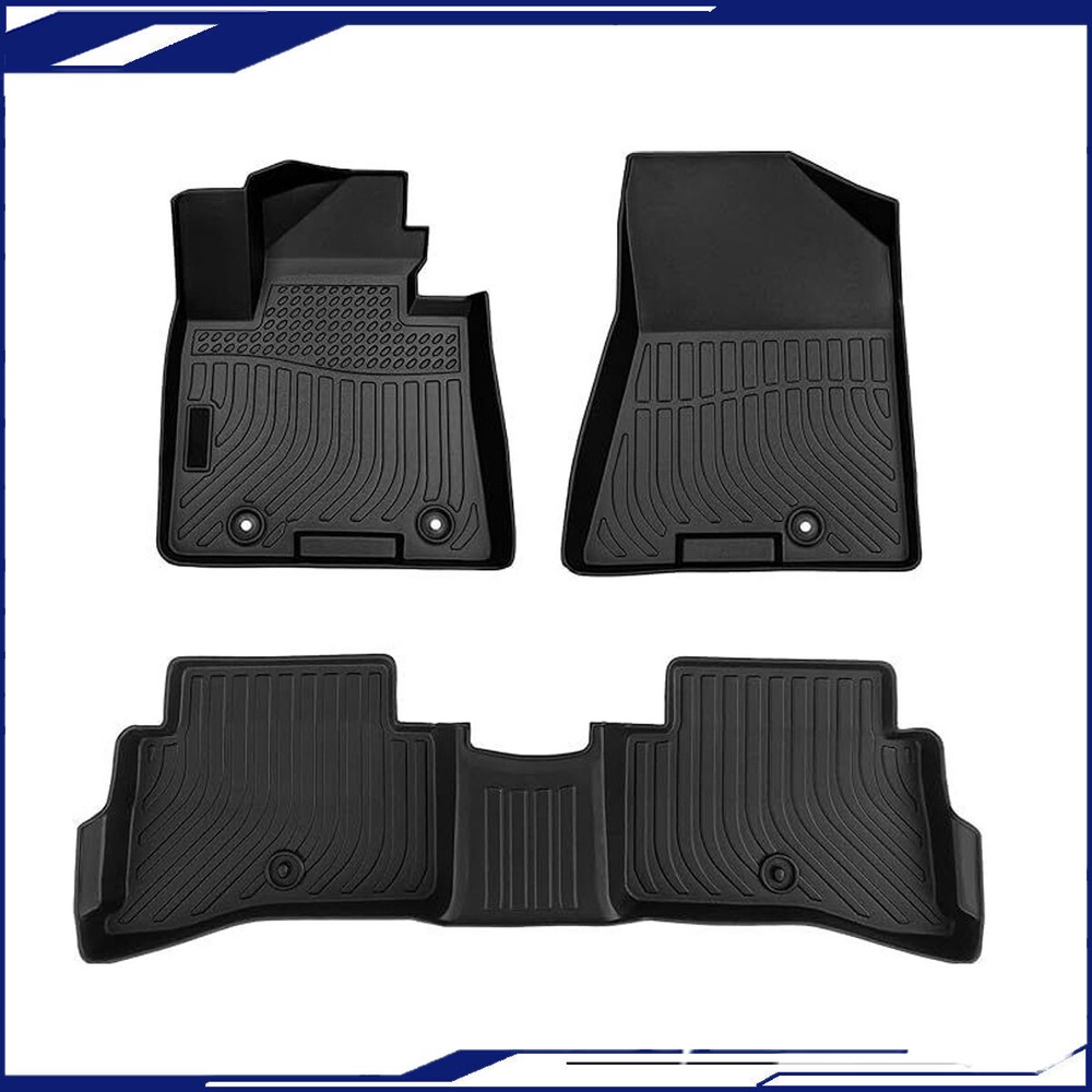 3D 3PCS Floor Mats Liner For Kia Sportage 2017-2022 All Weather Molded Black New