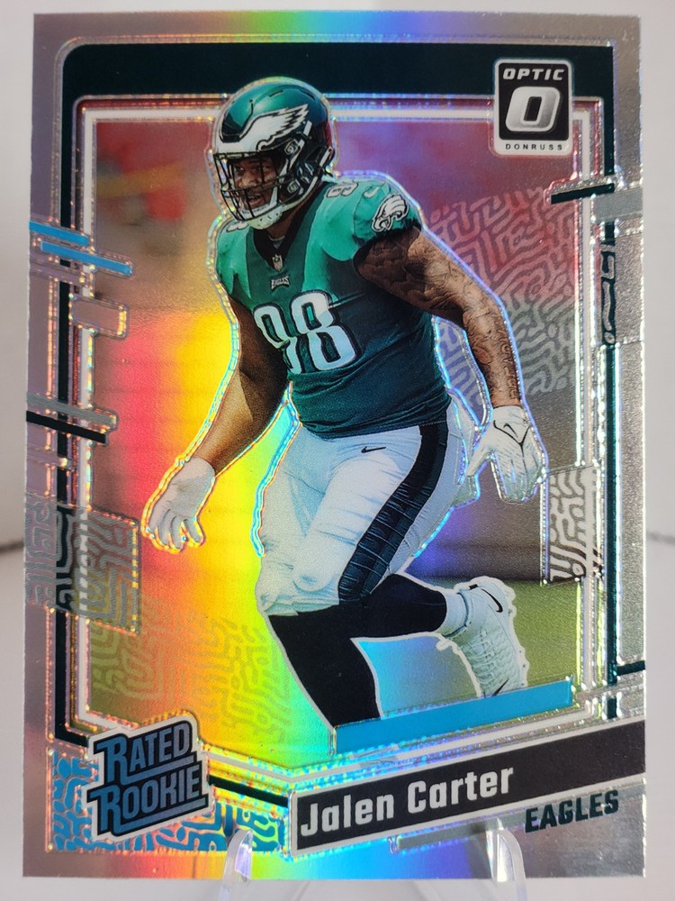 2023 Panini Donruss Optic Jalen Carter Rated Rookie Silver Prizm Holo #281