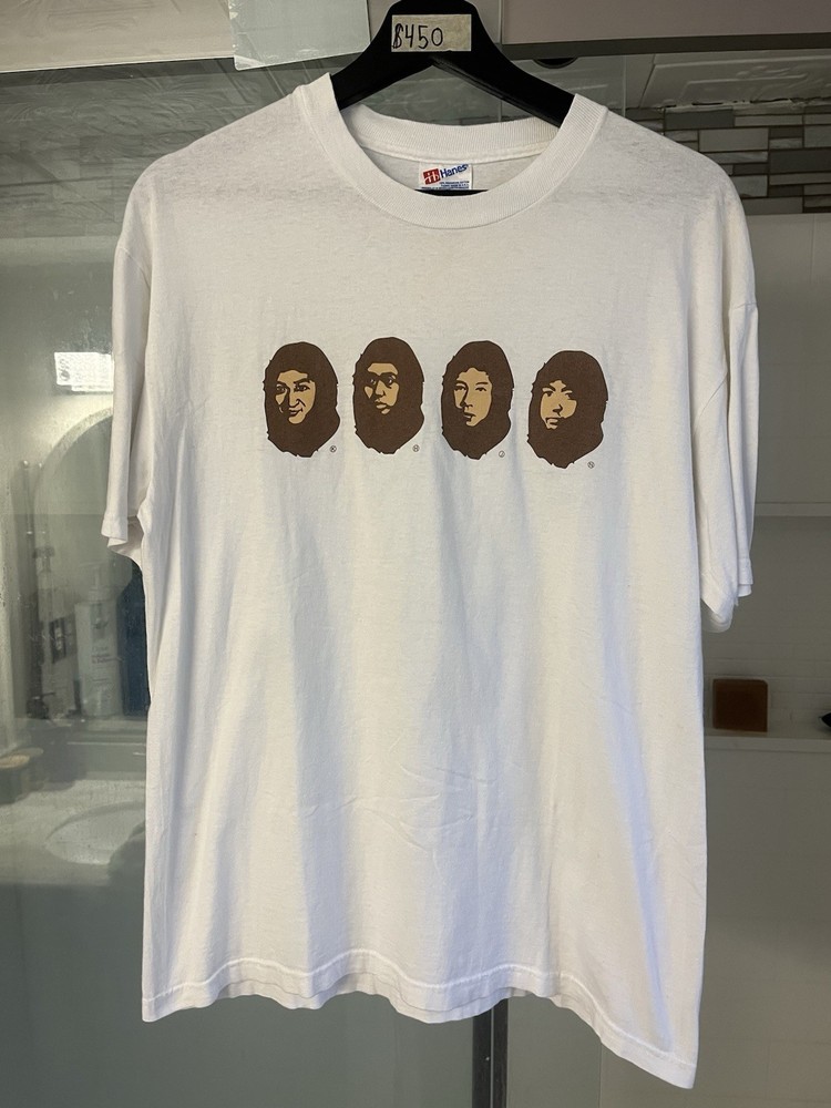 90s Last Orgy Ape Head Shirt Size L