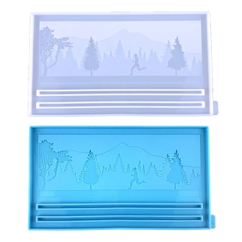 Rectangle Holder Resin Mold Hanger Display Rack Frame Epoxy Mold