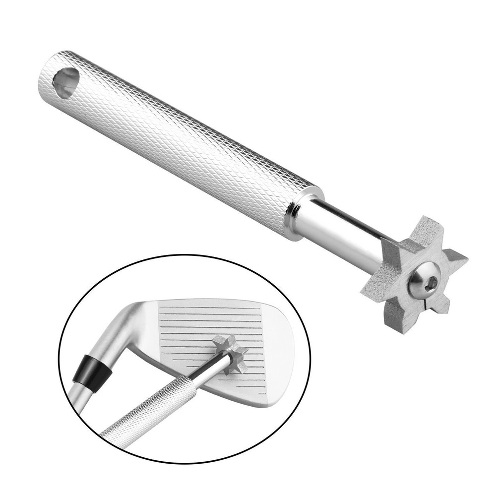 Premium Golf Groove Sharpener Kit - 1/2/3-Piece Set for Irons & Wedges - Boost Spin Control  