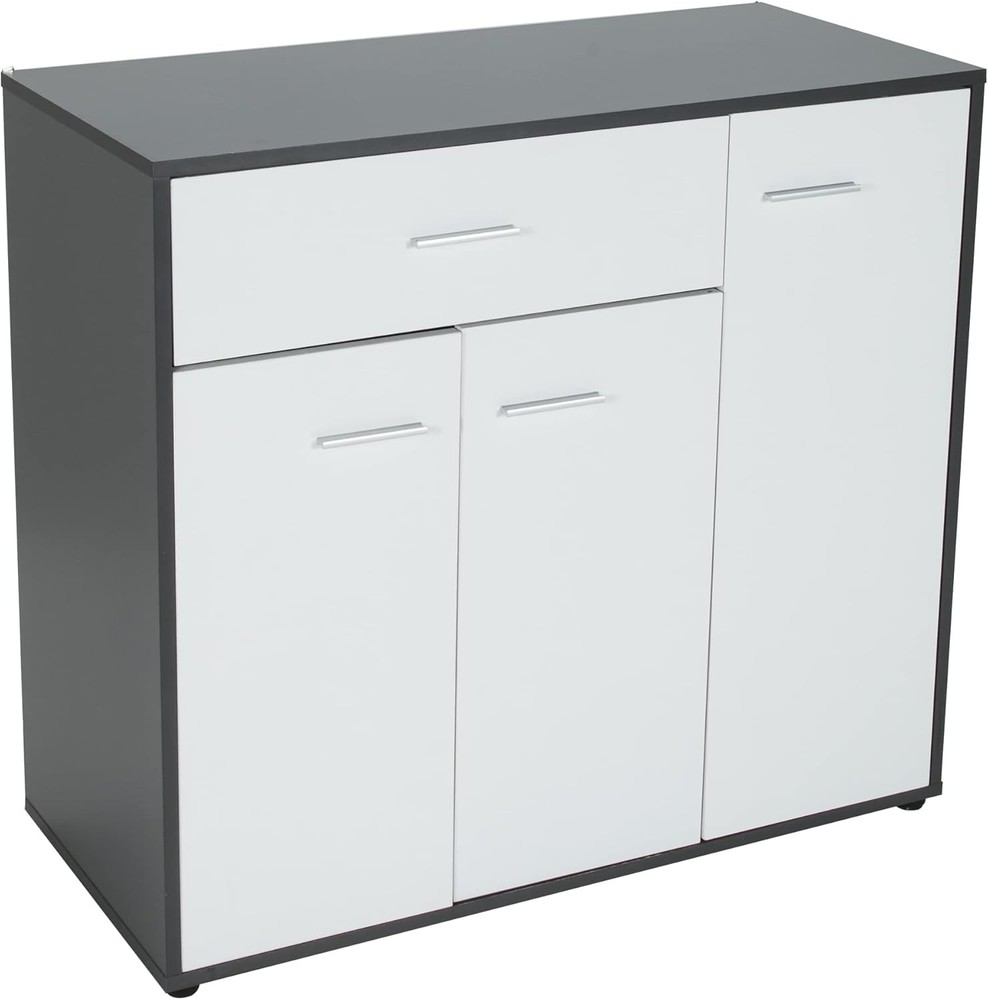 Multifunctional Buffet Cabinet with Adjustable Shelves for Kitchen Storage