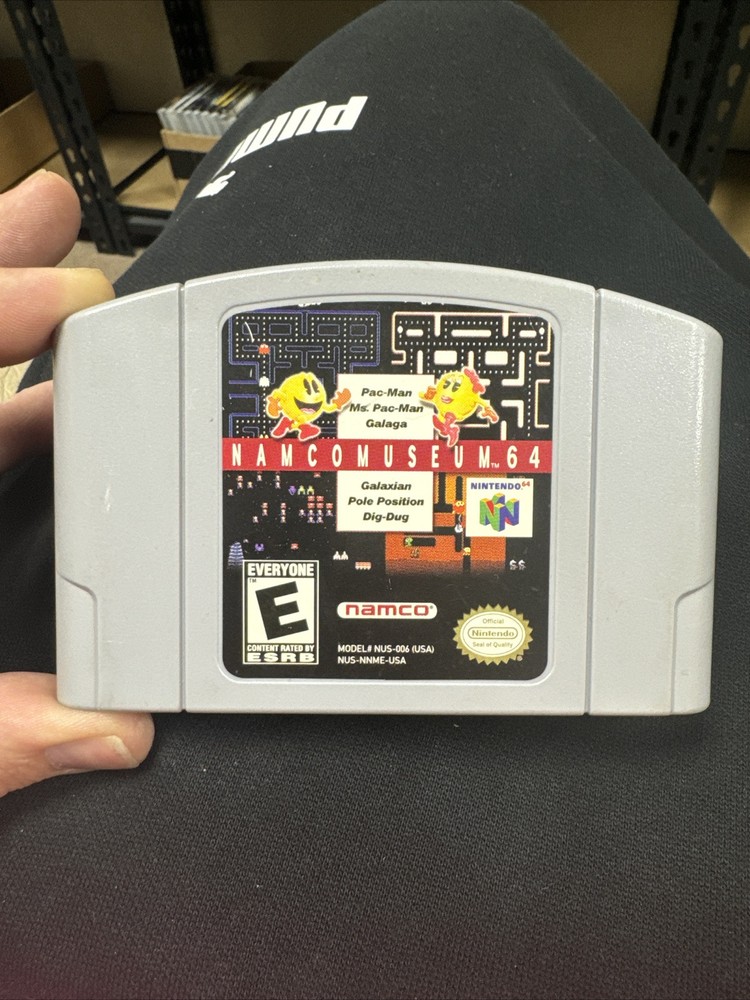 Namco Museum 64 for Nintendo 64 1999 Tested and Authentic