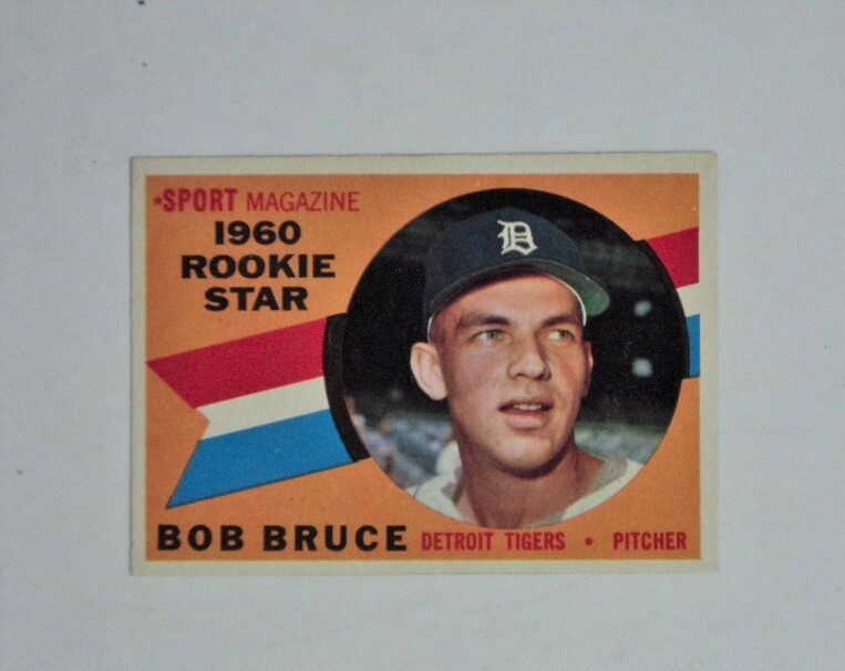 1960 Topps #118 Bob Bruce Tigers RC Mint Condition Flash Sale-image