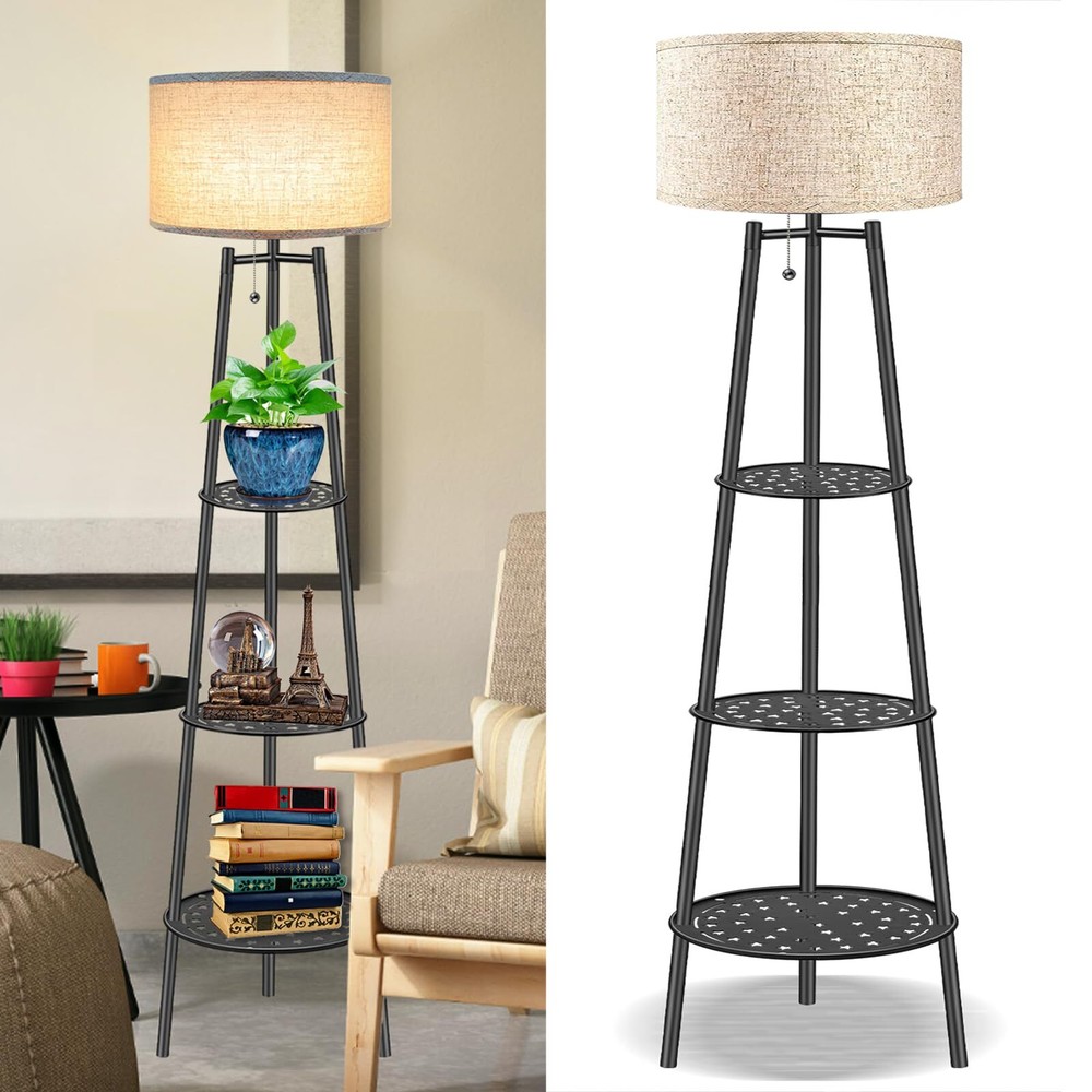 Floor Lamp for Living Room， Standing Lamp，Tall Lamp， Amparas Elegantes para S...