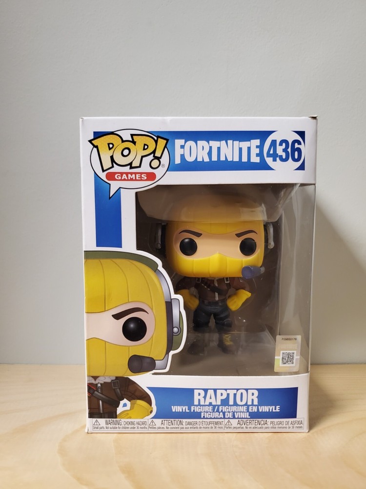 Funko Pop!: Fortnite: Raptor #436 *Box Damage*