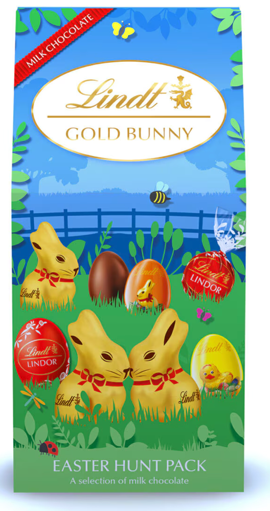 Lindt Gold Bunny A Milk Chocolate Selection 51 Pieces, 16.2 Ounce Fast Ship!