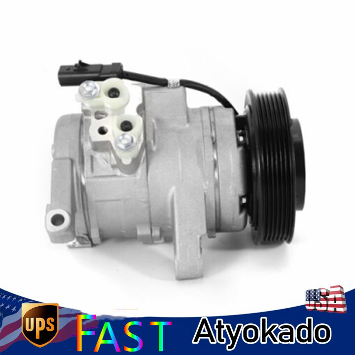 A/C AC Air Compressor for Dodge Dakota Ram 1500 V6 3.7L / V8 4.7L 2004 2005-2007