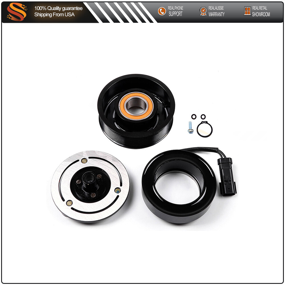 AC A/C Compressor Clutch Assembly Fit For 06-10 Dodge Ram Diesel L6 5.9L