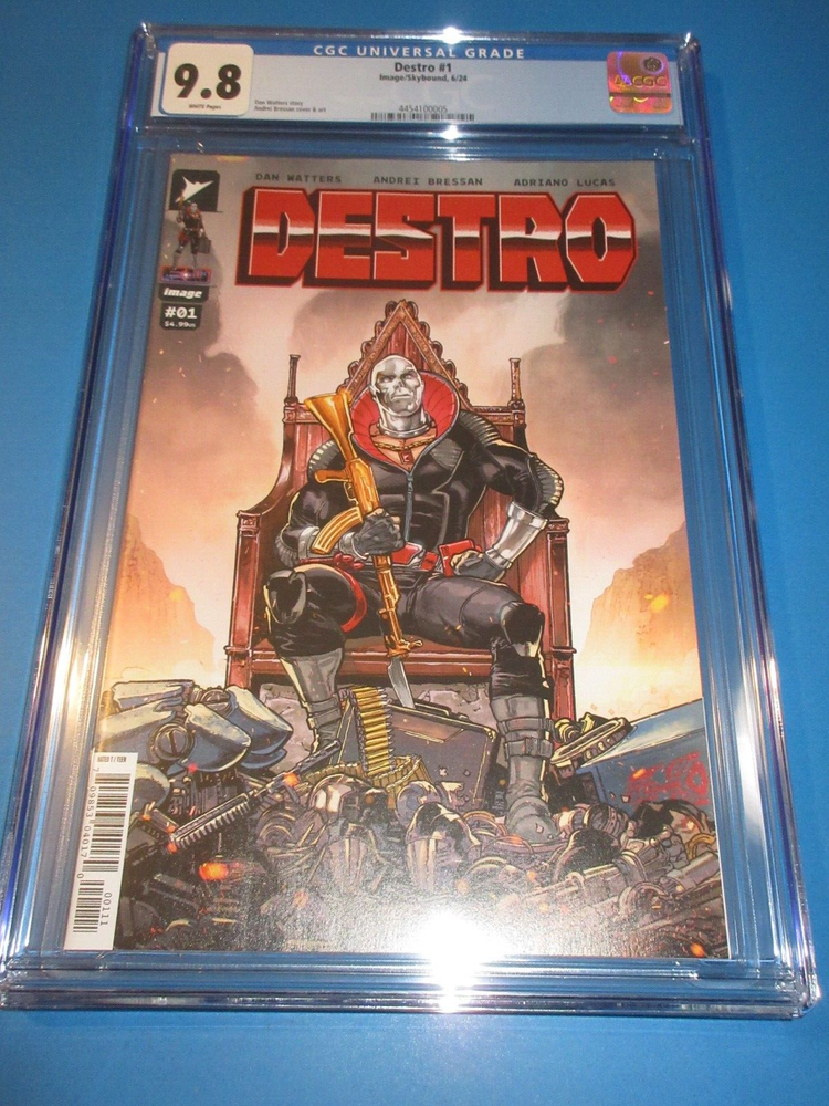 Destro #1 CGC 9.8 NM/M Gorgeous Gem Wow