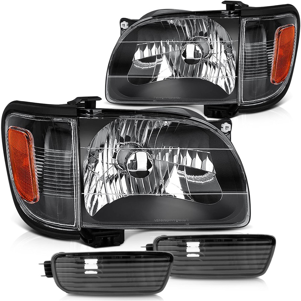 For Toyota Tacoma 01-04 Multi-vehicle Front Headlights Pair LH+RH Assembly