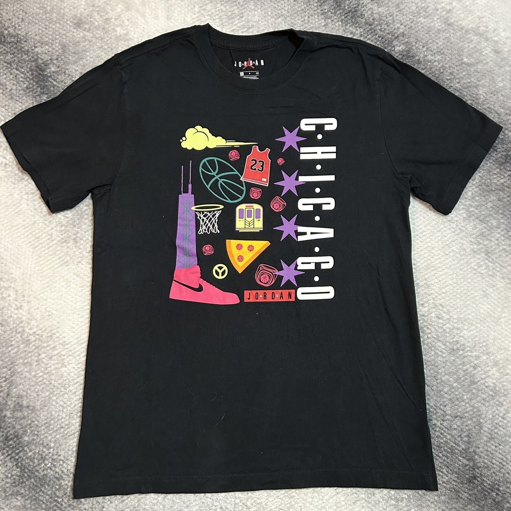 Nike Jordan Air Chicago Limited Edition T-Shirt for Men Size Small  