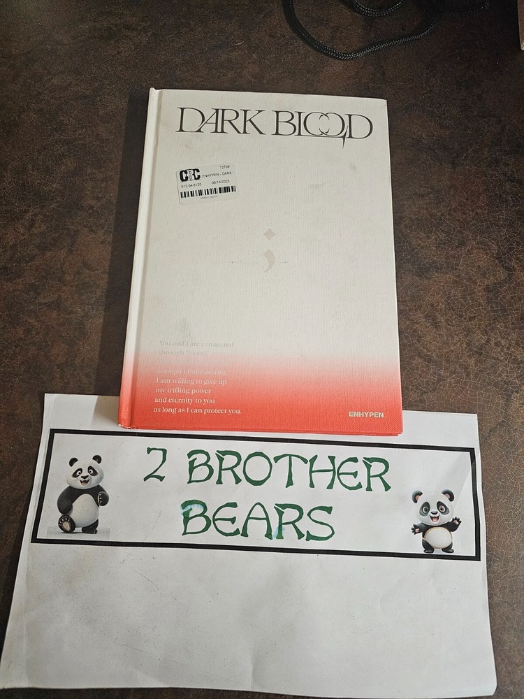 KPOP Enhypen Dark Blood Album New Version