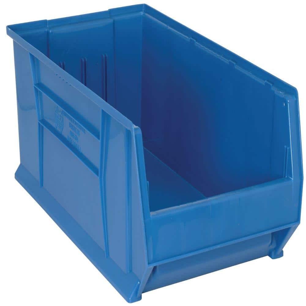 30in Quantum Hulk 24-Gallon Blue Storage Tote 1-Pack