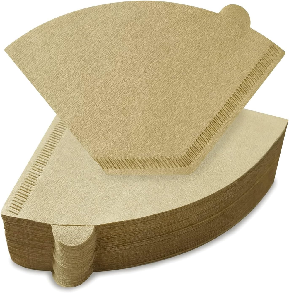 100-Count Unbleached #2 Cone Coffee Filters for Rich Flavor & Easy Brewing