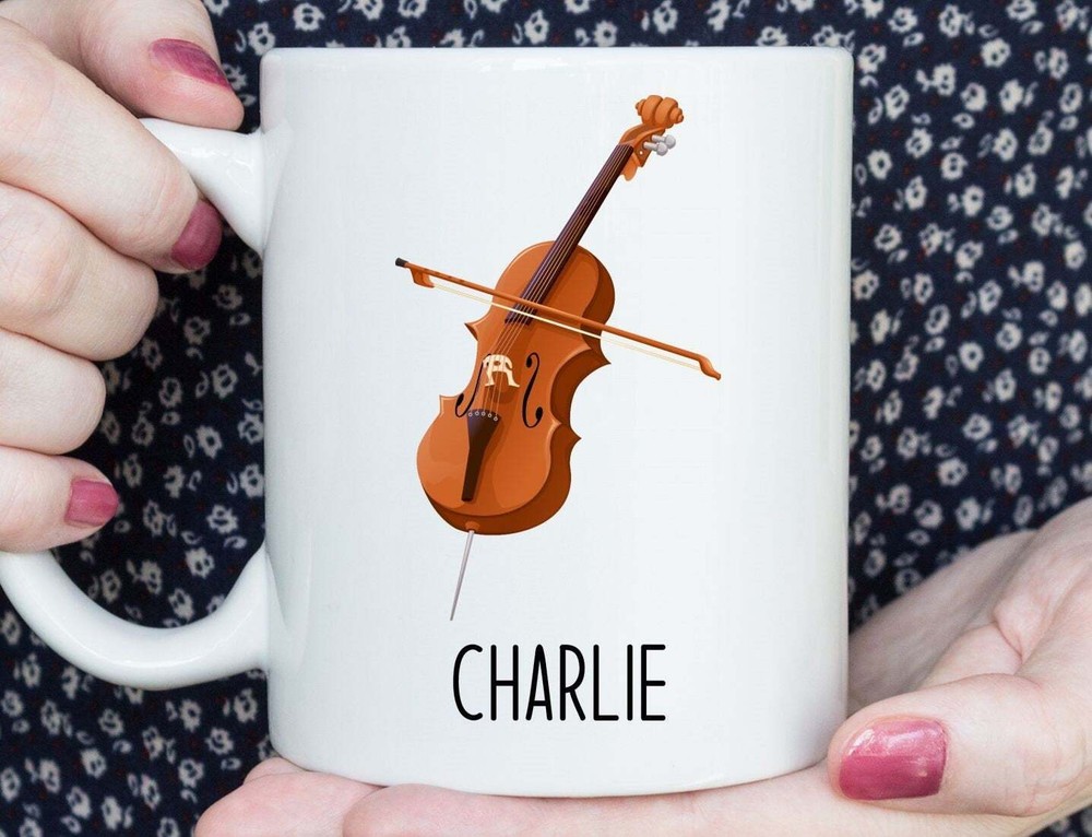 Personalized Cello Mug Cello Gift Cello Coffee Mug Cello Cup Gift For Cello