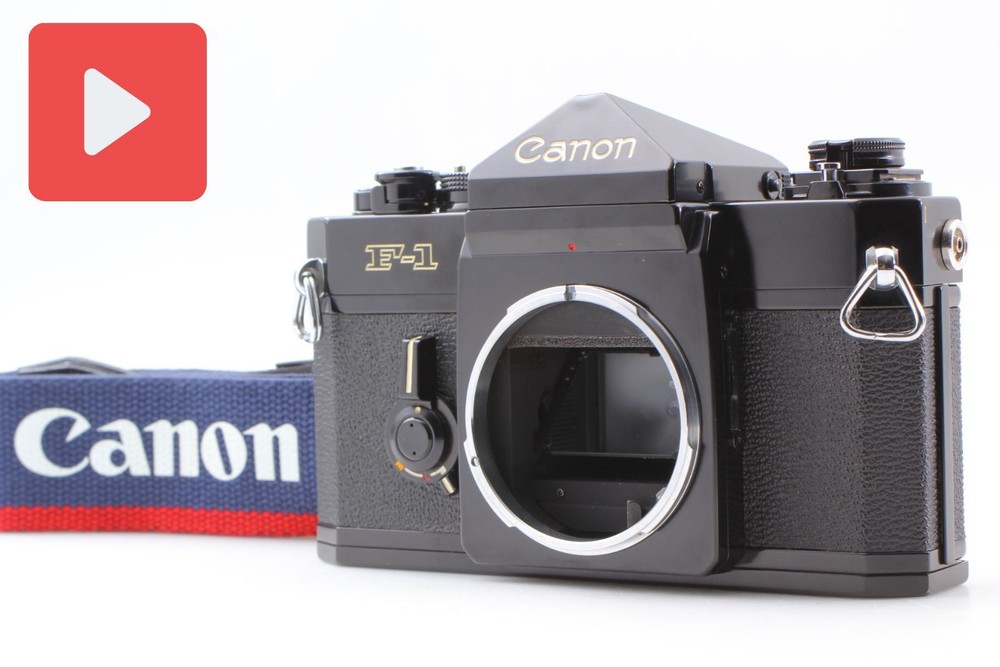 Meter Works [Exc+5 ] Canon F-1 Late Model 35mm FIlm Camera Body From JAPAN