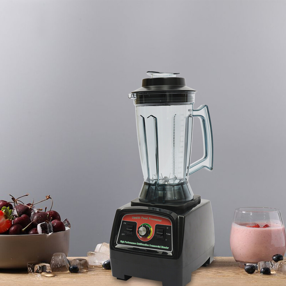 Heavy Duty 2-in-1 Commercial Mixer & Electric Juicer Food Processor with Blades  