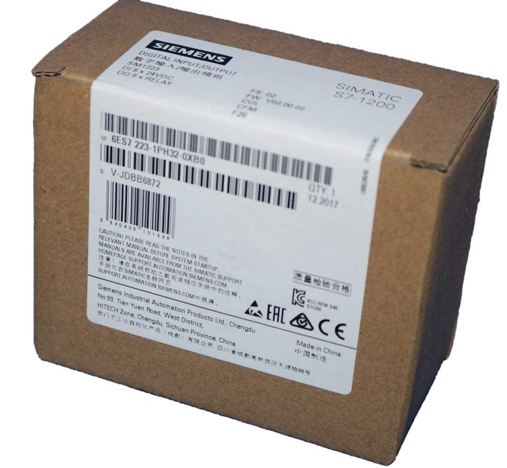NEW Siemens 6ES7223-1PH32-0XB0 6ES7 223-1PH32-0XB0 Digital I/O Module