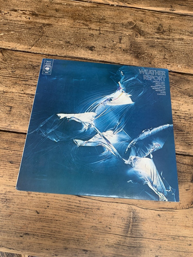 Weather Report Self Titled Vinyl LP Plays Perfect Jazz Rock Fusion A2/B1 Reissue