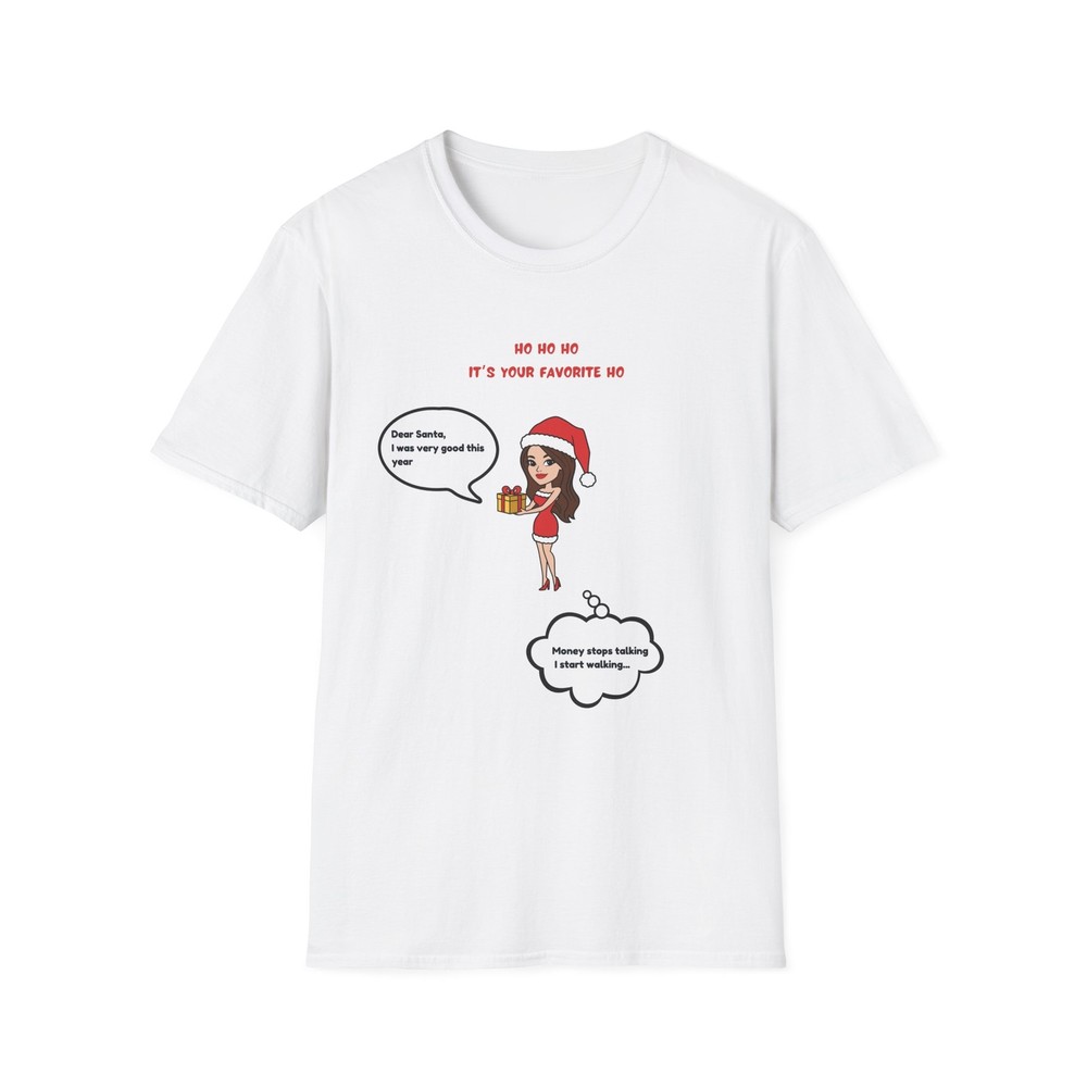 Happy Comics T-Shirt, Art Humor Comedy Tee, Unisex Christmas Gift, Softstyle