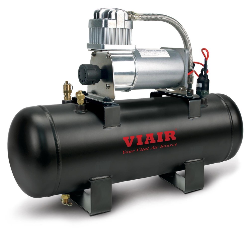Viair 20005 150 PSI High-Flow Air Source Kit 280C Pewter Air Compressor