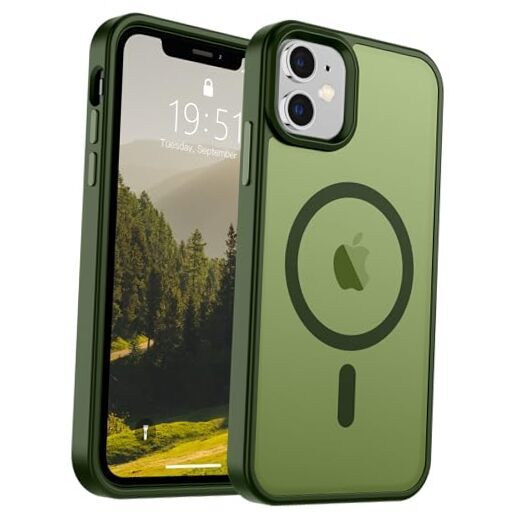 Magnetic for Case [Compatible with MagSafe] [10 FT iPhone 11 Cangling Green