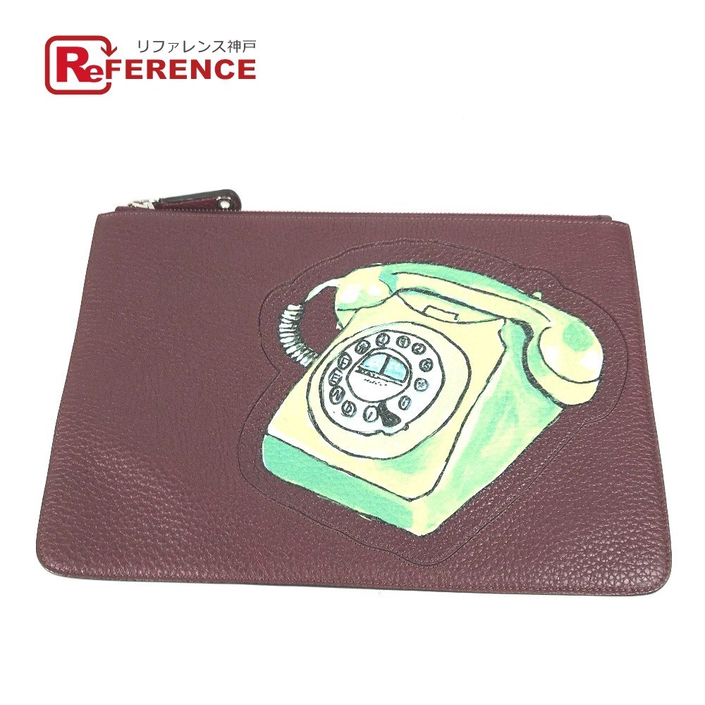 Vintage Fendi 7N0078 telephone pouch bag for small essentials