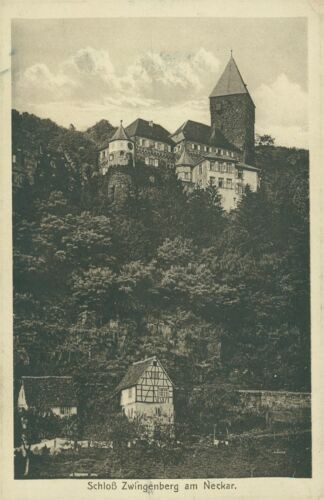 Ansichtskarte Schloß Zwingenberg am Neckar (Nr.9185) -I