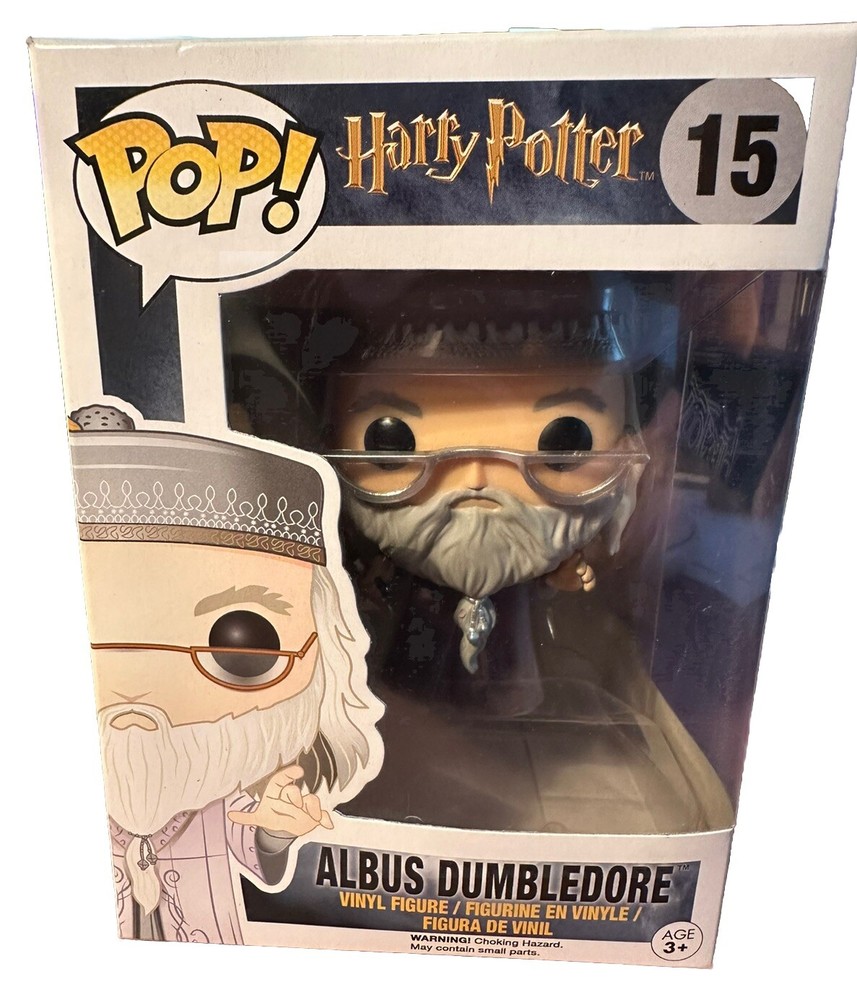 Funko Pop Vinyl Harry Potter Albus Dumbledore with Wand #15 Collectible