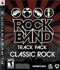 Rock Band Track Pack Classic Rock Sony PlayStation 3 PS3 Complete Box Included