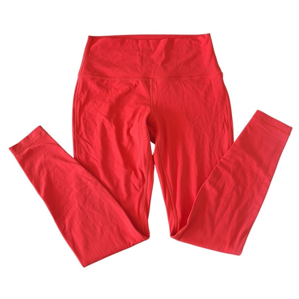 Lululemon Women's Leggings Red Size 10