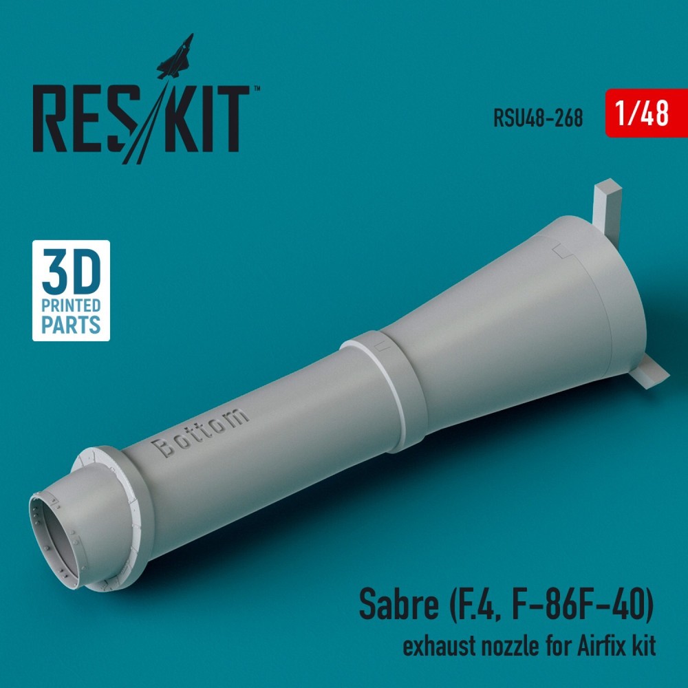 1:48 ResKit Sabre F.4/F-86F-40 Exhaust Nozzle for Airfix Kit RSU48-0268