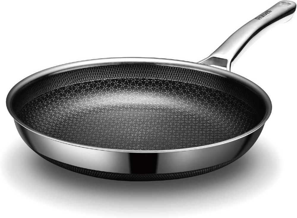 Non Stick Frying Pans,Hybrid 10 inch Frying Pans Nonstick,PFOA Free Cookware,...