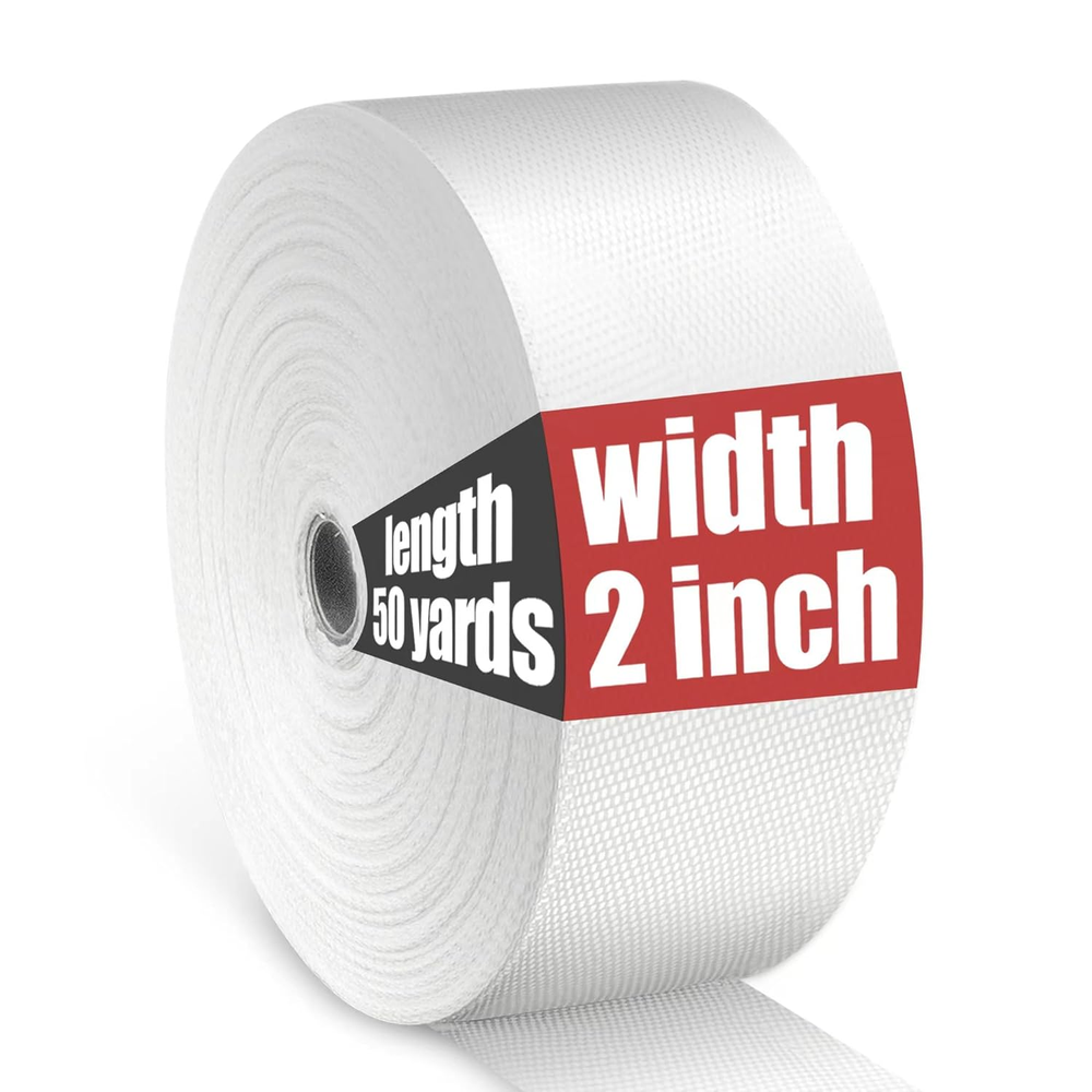 NEZUIBAN Fiberglass Cloth Tape, 6 Oz, 2 Inch Wide by 50 Yd, Woven Fiberglass Fab