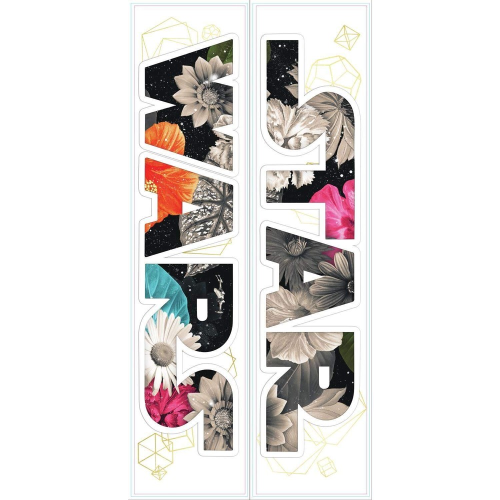 Star Wars Floral Logo Peel and Stick Wall Decals with Foil by , RMK3589SCS