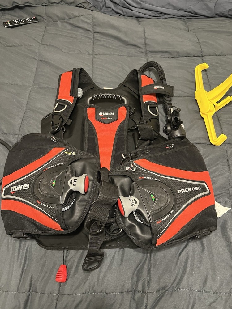 Mares Prestige SLS BCD Comfortable Adjustable Scuba Diving Jacket