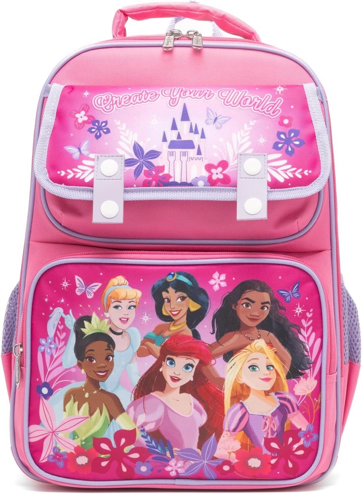 Large Backpack Padded Back - Disney - Princess Create Your World KBNL