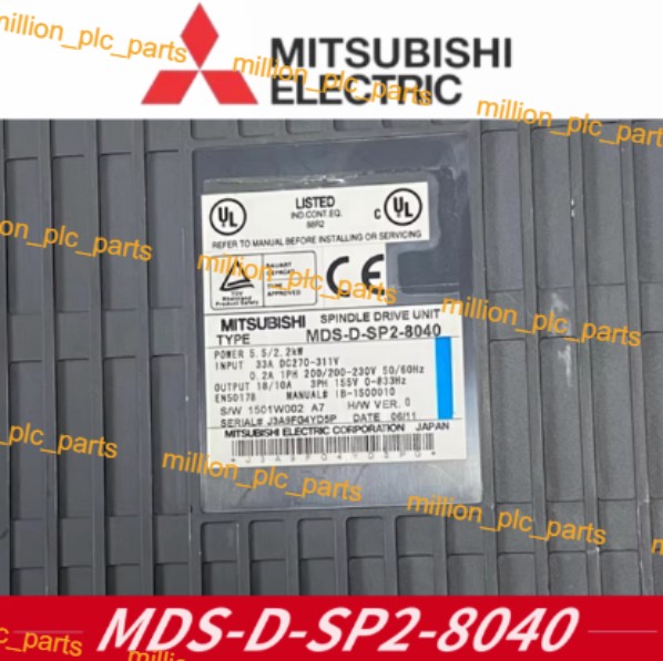 MDS-D-SP2-8040 1PCS Mitsubishi Servo Drive New with original box by fast ship
